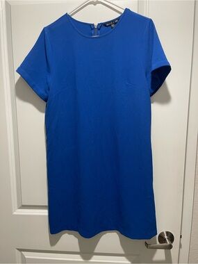 Felicity & Coco Cobalt Short Sleeve Shift